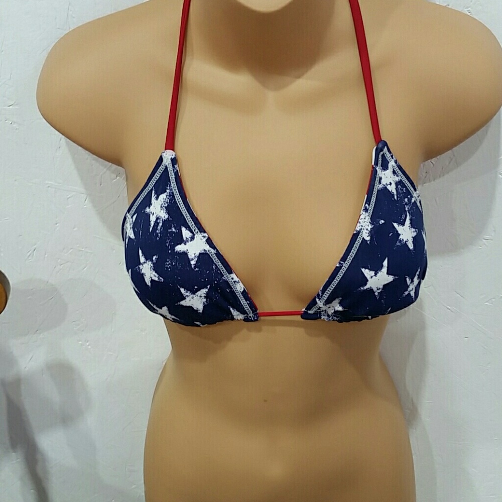 ☆☆☆RED WHITE N BLUE BIKINI TOP☆☆☆